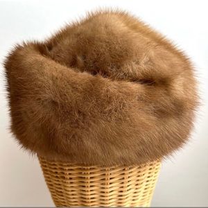Vintage Mink Fur Hat